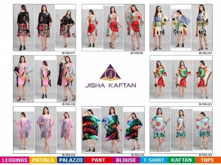 Jelite Kurti Kaftan 3 Regular Wear Polyester Wholesale Kaftan Catalog
